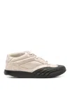 Givenchy Stone Grey Nubuck Low Skate Trainer In White