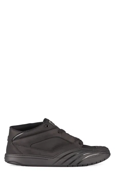 Givenchy Skate Techno Fabric Low-top Sneakers In Black