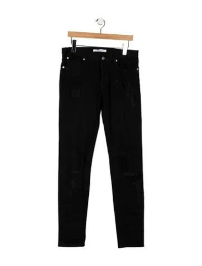 Pre-owned Givenchy Skinny Jeans In Black