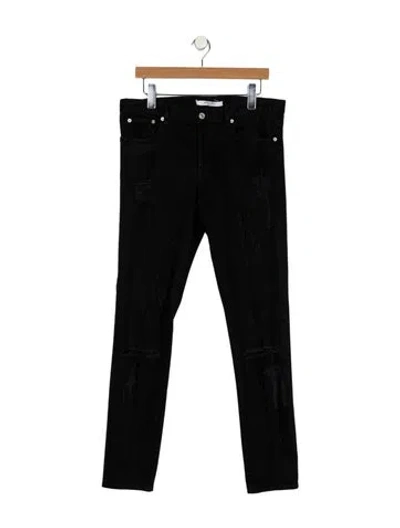 Pre-owned Givenchy Skinny Jeans In Black