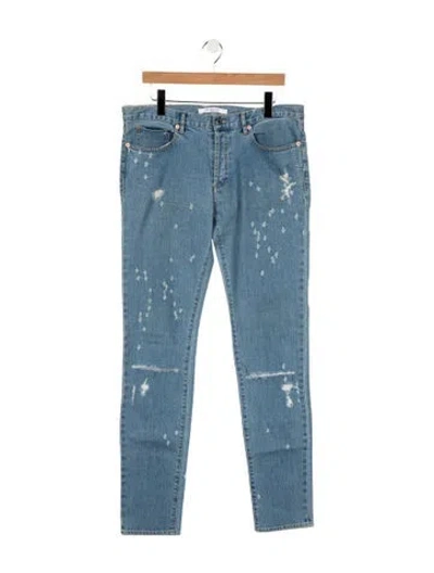 Pre-owned Givenchy Skinny Jeans In Blue