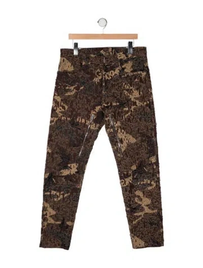 Pre-owned Givenchy Skinny Jeans In Brown