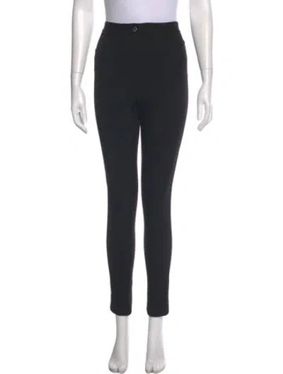 Pre-owned Givenchy Skinny Leg Pants In Black