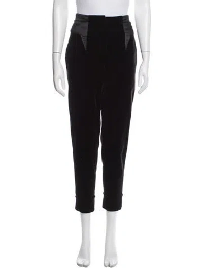 Pre-owned Givenchy Skinny Leg Pants In Black