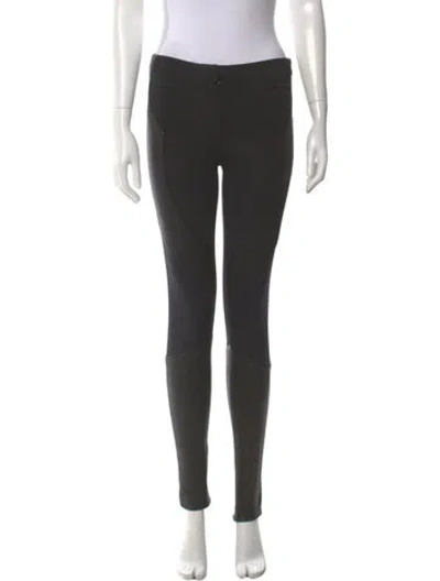Pre-owned Givenchy Skinny Leg Pants In Black