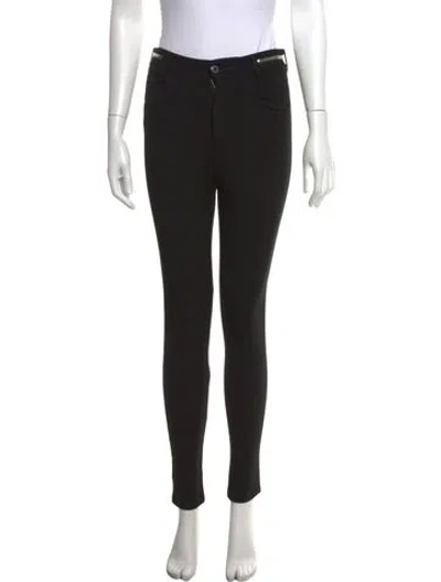Pre-owned Givenchy Skinny Leg Pants In Black