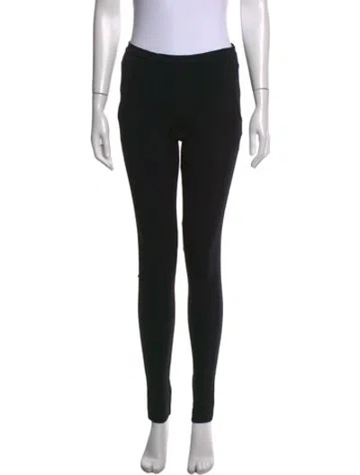Pre-owned Givenchy Skinny Leg Pants In Black