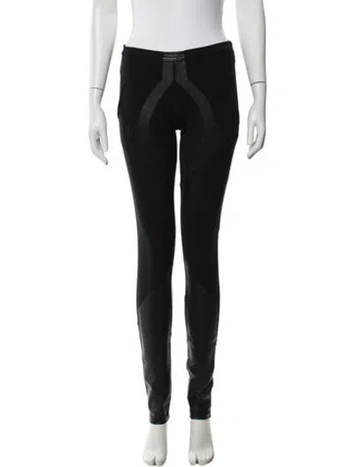 Pre-owned Givenchy Skinny Leg Pants In Black