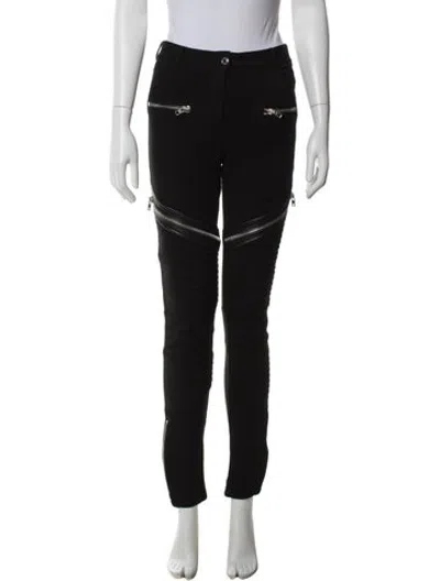 Pre-owned Givenchy Skinny Leg Pants In Black