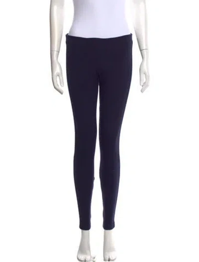 Pre-owned Givenchy Skinny Leg Pants In Blue