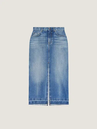 Givenchy Skirt In Blue