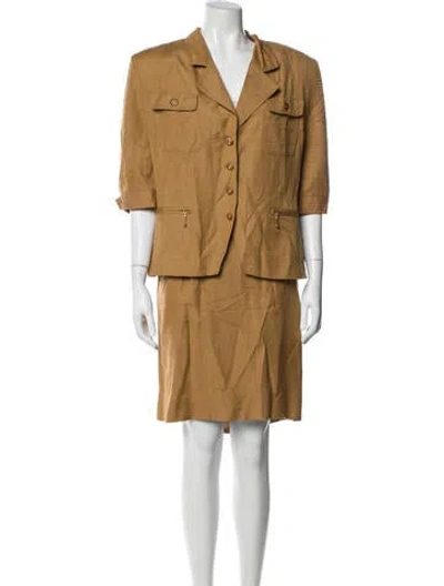 Pre-owned Givenchy Skirt Suit In Neutral