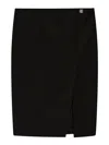 Givenchy Wool Skirt With 4g Detail Skirts Black In Black