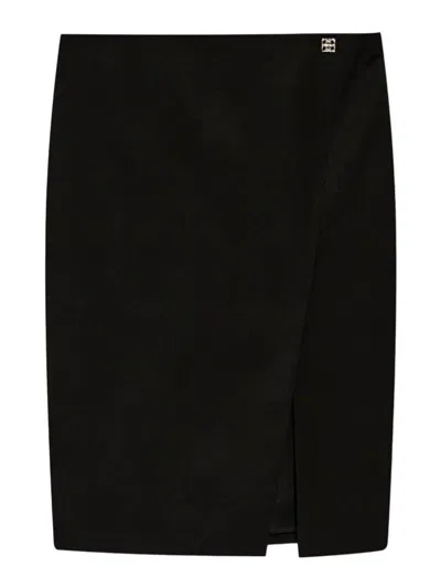 GIVENCHY FALDA SEMILARGA - NEGRO