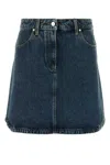 Givenchy Denim Skirt With Back And Front Pockets