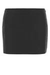 Givenchy Charcoal Wool Mini Skirt