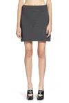 Givenchy Ribbed-knit Wool And Alpaca-blend Miniskirt In Gray