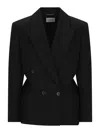 Givenchy Slashed Jacket In Black