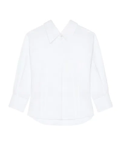 GIVENCHY GIVENCHY SLASHED POPLIN SHIRT