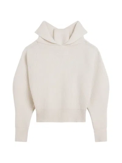 Givenchy Slashed Pullover Aus Wolle Und Kaschmir In Neutral
