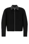 Givenchy Slate Wool Jacket In Black