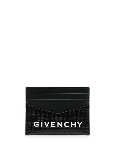 Givenchy Sleek Black Leather Card Holder For Men