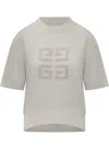 Givenchy Sleeve Cut Sweater In White