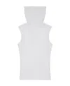 Givenchy Sleeveless Balaclava Top In White