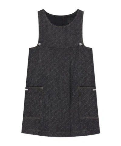 Givenchy Sleeveless Dress In Faded Black