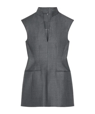 GIVENCHY SLEEVELESS TAILORED DRESS IN WOOL