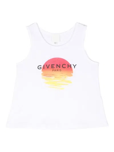 Givenchy Kids' Klassisches Tanktop In White