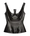 Givenchy Knot-detailed Top In Black