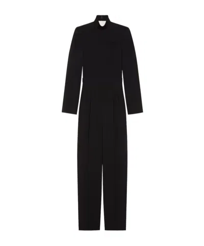 GIVENCHY GIVENCHY LONG-SLEEVE BACKLESS JUMPSUIT