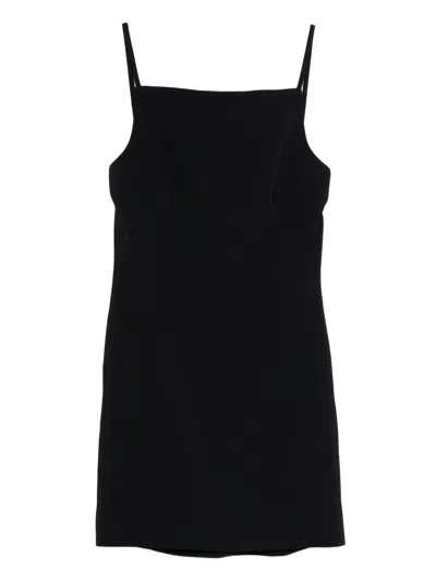 Givenchy Sliced Mini Dress In Black