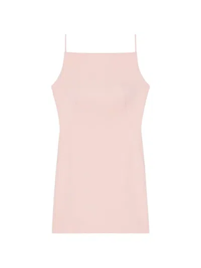 Givenchy Minikleid Aus Krepp-cady In Rosa