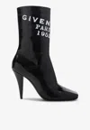 Givenchy Sliced Square 95 Ankle Boots In Black