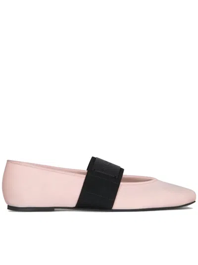 Givenchy Sliced Square Ballerina Tonal In Pink