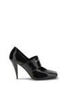 Givenchy Paris Logo Printed 1952 Square-toe Pumps In Black