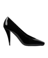 Givenchy Sliced Square 95 Patent Leather Pumps In Black
