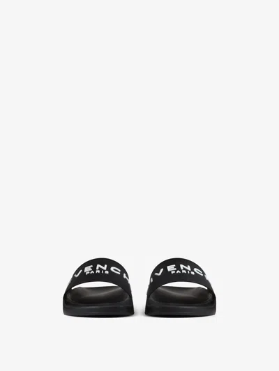 GIVENCHY SANDALES PLATES SLIDE EN GOMME RECYCLÉE