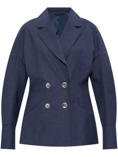 Givenchy Slim-cut Blazer In Blue