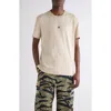 Givenchy Crew Neck Short Sleeves T-shirts In Beige