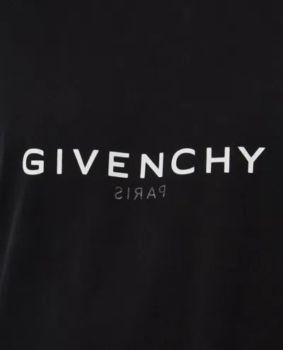 Givenchy Slim Fit Black Logo T-shirt