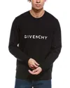 Givenchy Archetype Knitted Wool Sweater In Pink