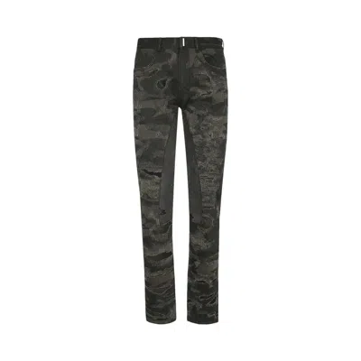 Pre-owned Givenchy Slim Fit Denim Trousers 'brown/khaki' | Men's Size 30