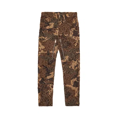 Pre-owned Givenchy Slim Fit Denim Trousers With Zips 'brown/beige' | Men's Size 30