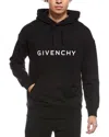 Givenchy Logo-print Hoodie In Black