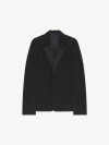 Givenchy Slim Fit Jacket In Wool In Black