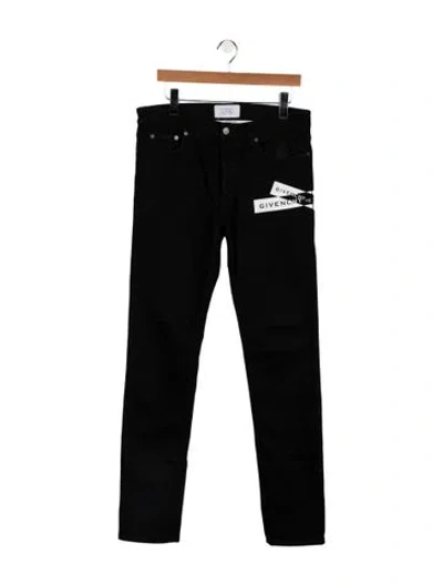 Pre-owned Givenchy Slim Fit Jeans In Black