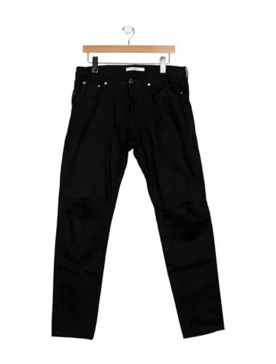 Pre-owned Givenchy Slim Fit Jeans In Black